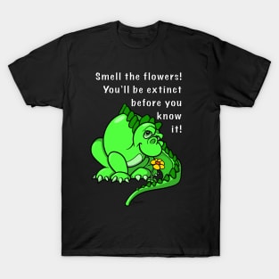 Funny Dino EXTINCT BEFORE YOU KNOW IT! Dinosaur T-Shirt